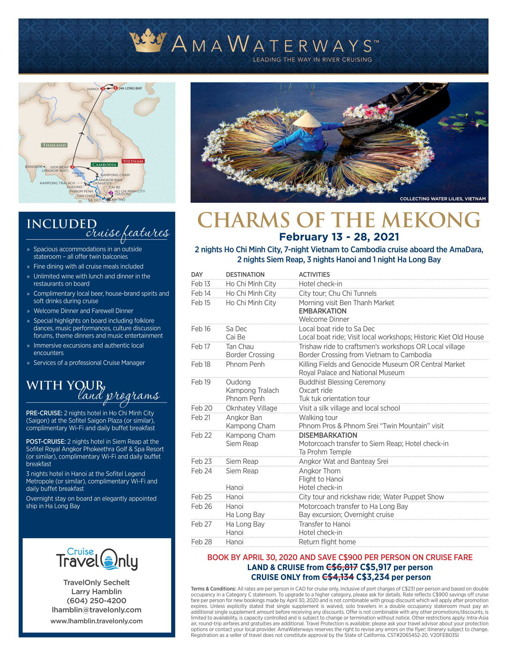 Charms of the Mekong - February 13 to 28, 2021