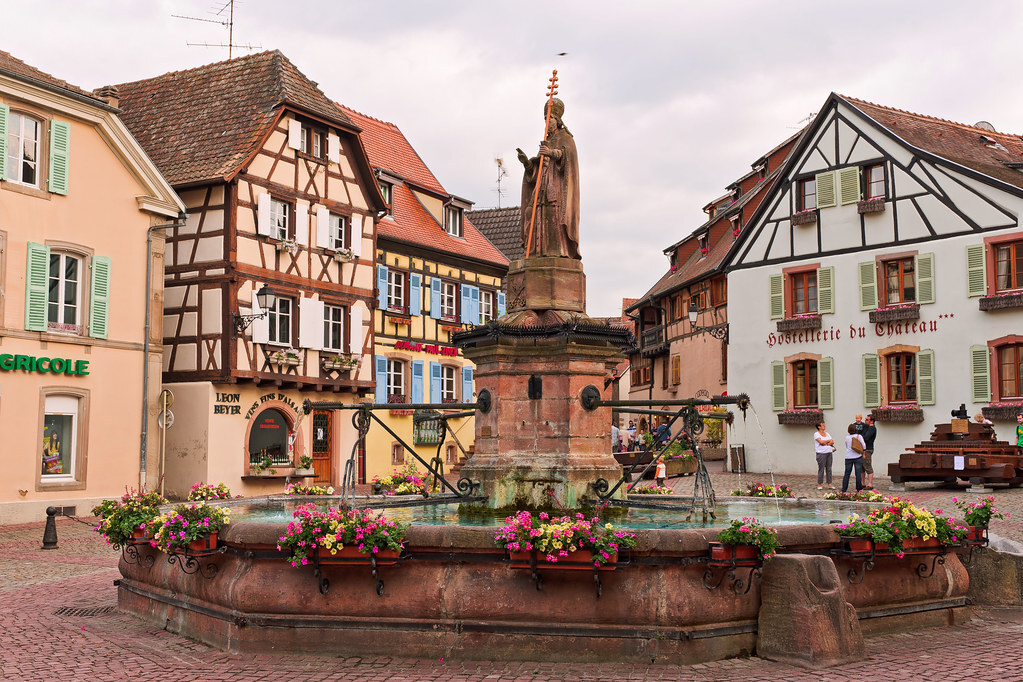 Visit the Village of Eguisheim, Alsace France