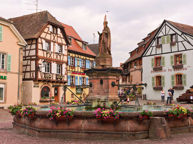 Visit the Village of Eguisheim, Alsace France