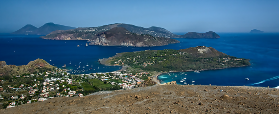Visiting the  Aeolian Islands, Lipari