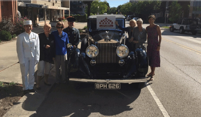 A step back in time with 1934 Rolls Royce