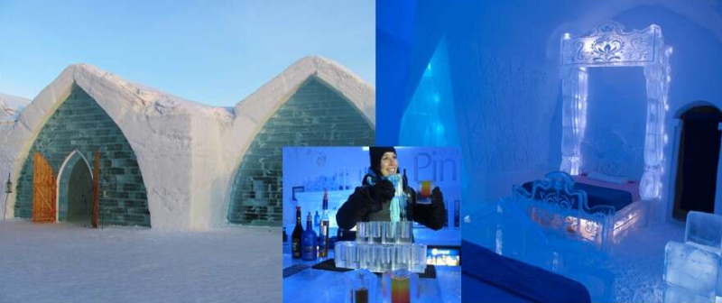 Spend The Night At Hotel de Glace, Canada's Ice Hotel