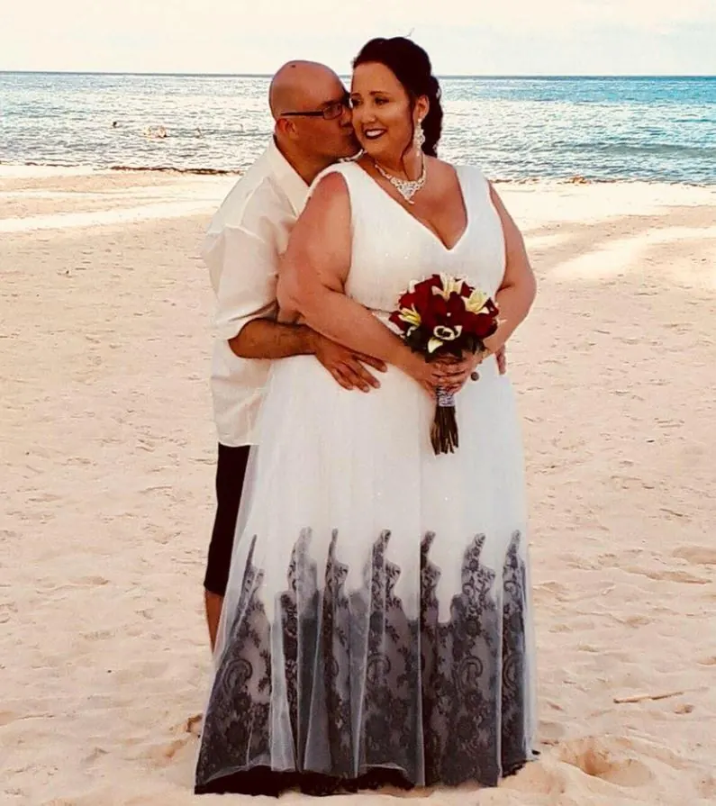 Our beautiful Beach Wedding