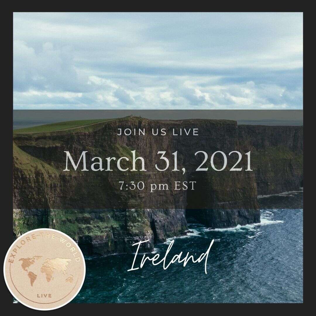 Discover Ireland with the 'Explore the World LIVE' travel series