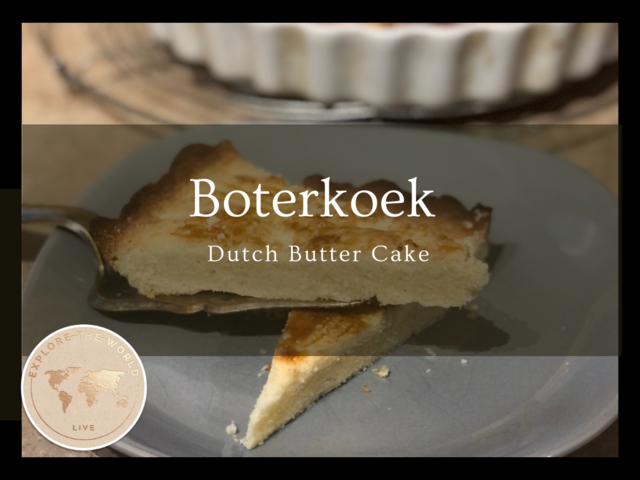 Dutch Boterkoek - Butter Cake