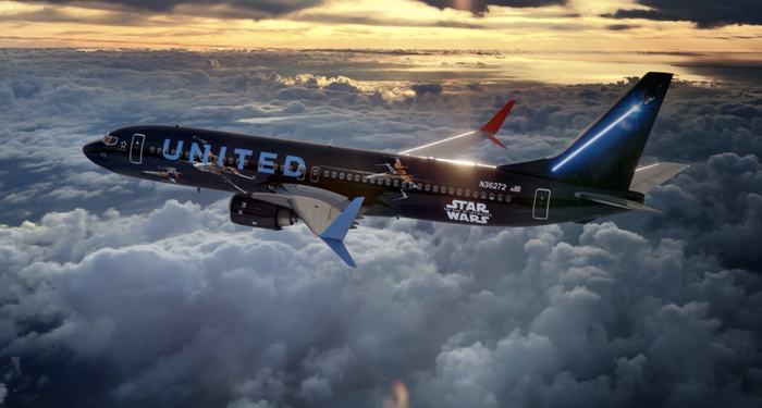 I got to fly on the United Airlines Star Wars plane – Here’s what it’s like inside