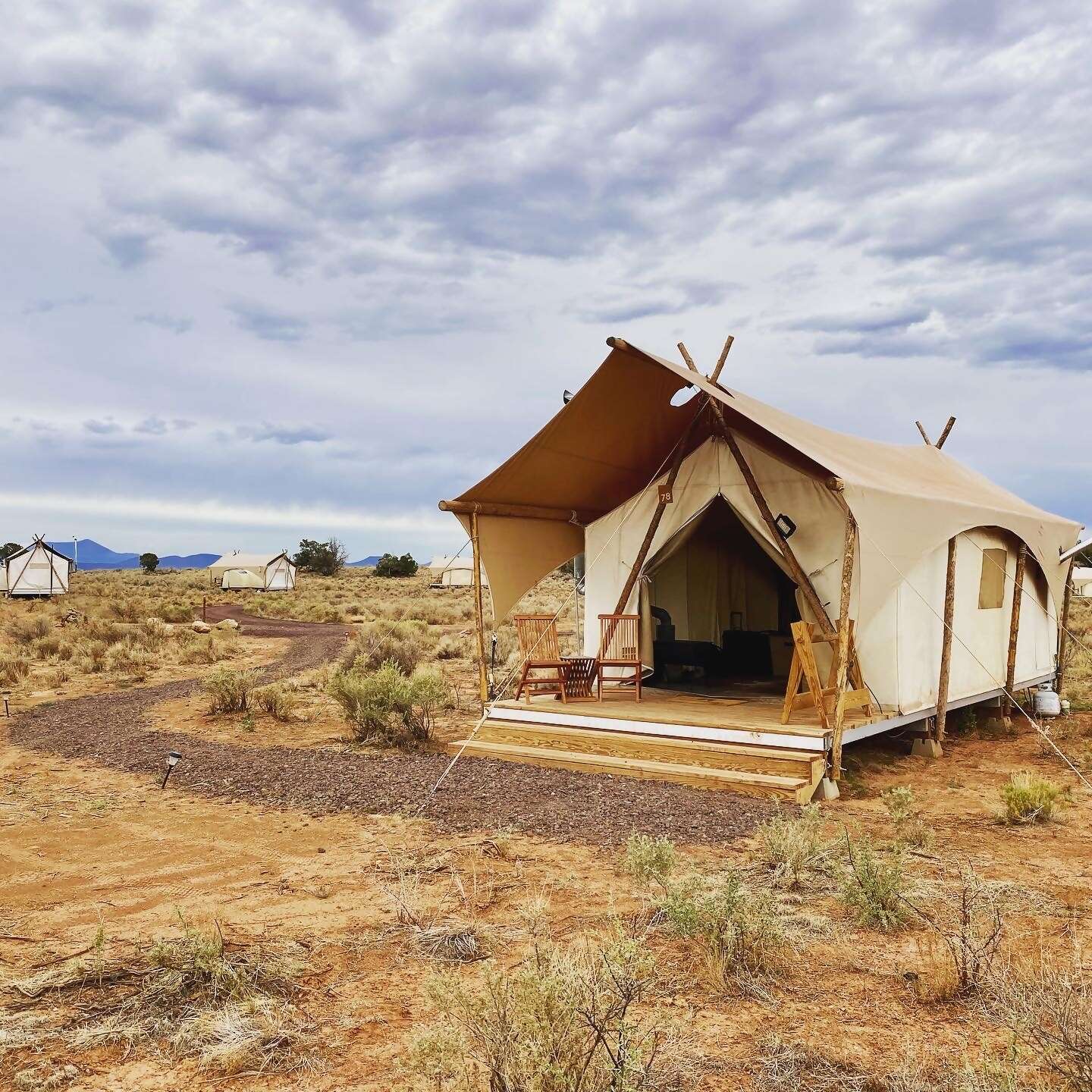 Glamping in the Grand Canyon