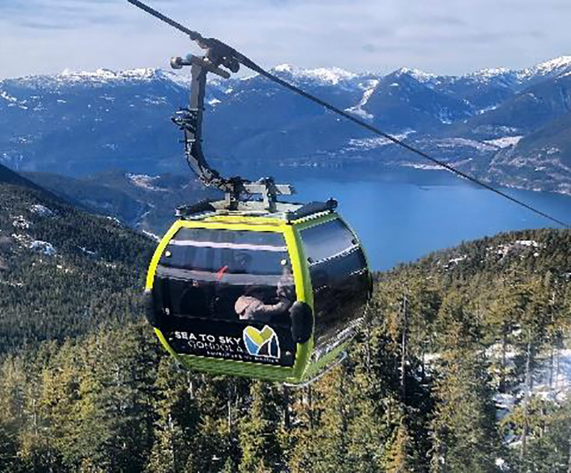 Sea, Falls And Mountains