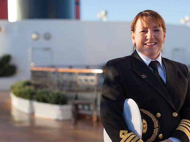 A Day in the Life of a Cunard Captain