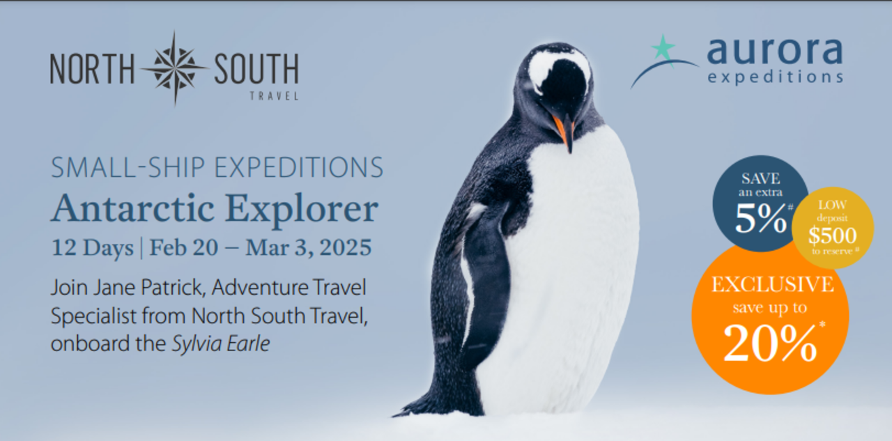 SPECIAL OFFER | Small Ship Expedition Group Departure Antarctica 2025