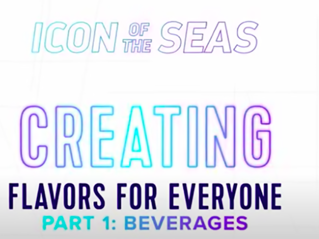 Video: Royal Caribbean Launches ‘Making an Icon: Creating Flavours for Everyone’