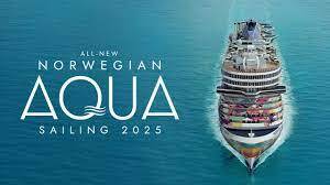 Christmas & NYE's - December 21-28, 2025 on Norwegian's NEWEST Ship The AQUA.  Prices start at $3900 Cdn pp