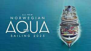 Christmas & NYE's - December 21-28, 2025 on Norwegian's NEWEST Ship The AQUA.  Prices start at $3900 Cdn pp
