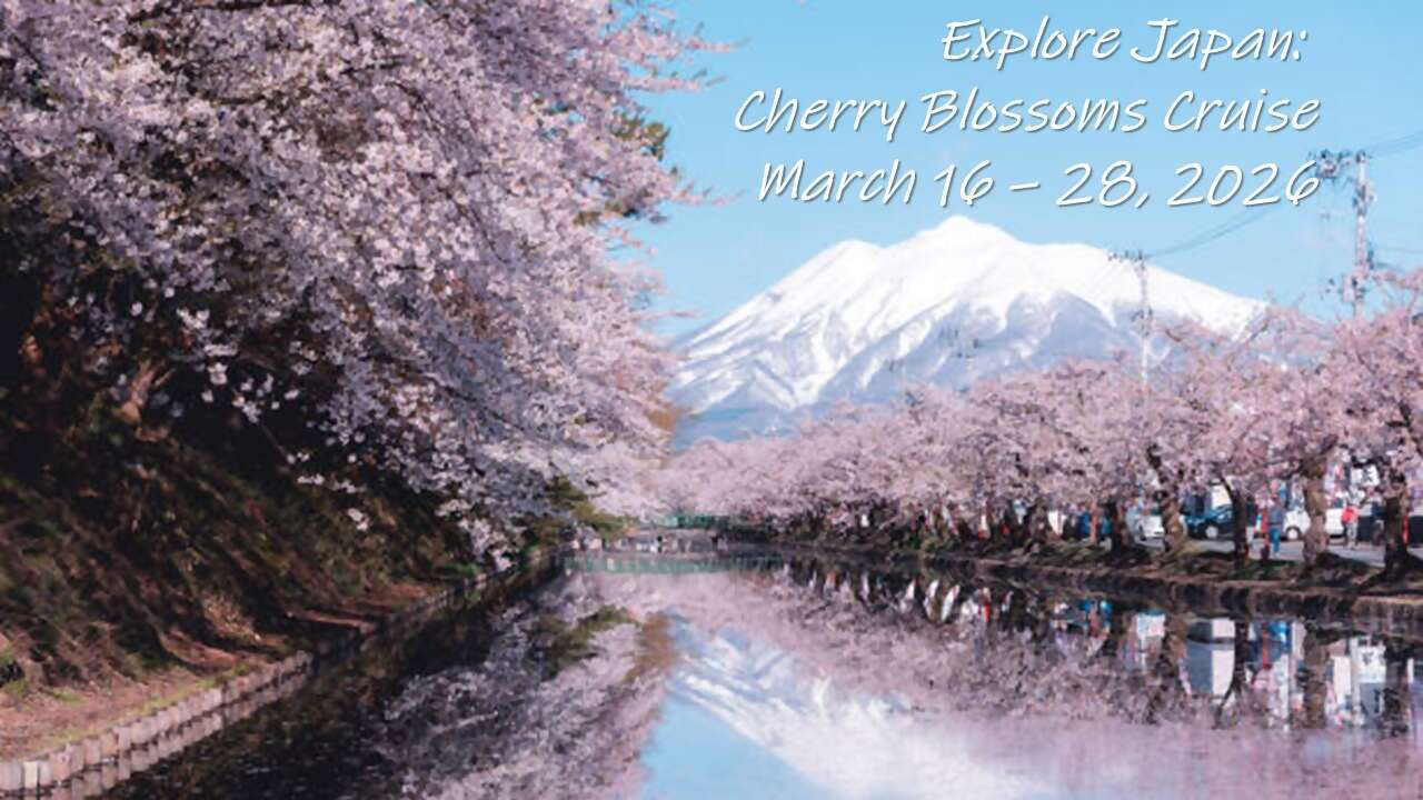 SOLD OUT! Best of Japan: 12-night Cherry Blossom Cruise on Celebrity - March 2026