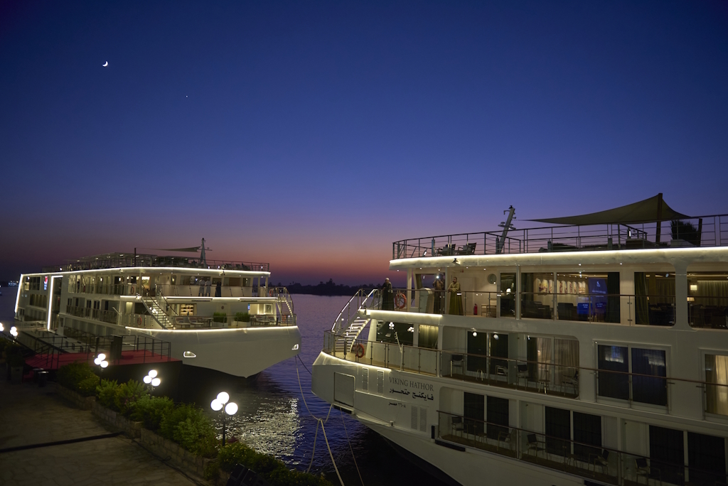 Viking Names Two Newest Nile River Ships in Luxor
