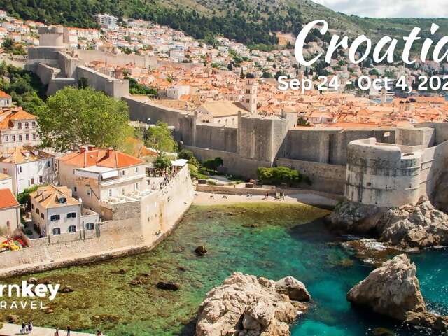 The Best of Croatia: 11 days from Sept 24 - Oct 4, 2025