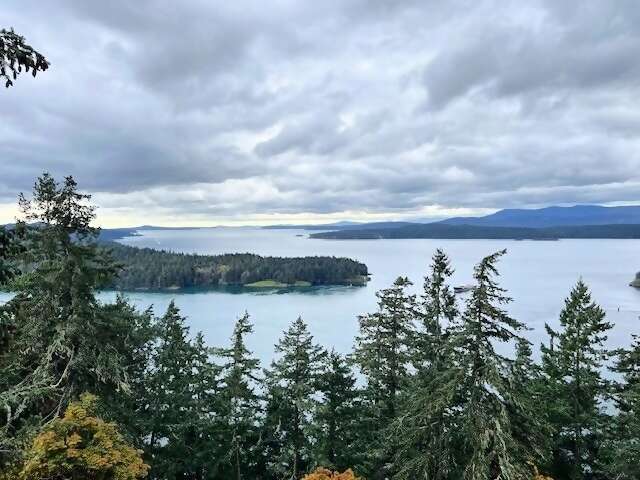 Galiano Island with Zuzana