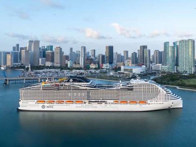 Welcome to a New World of Cruising - MSC World America to Be Launched Tonight in Glittering Ceremony in Miami