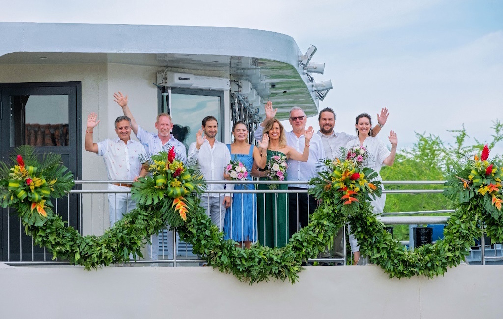 AmaWaterways Celebrates Historic Christening of AmaMagdalena in Colombia
