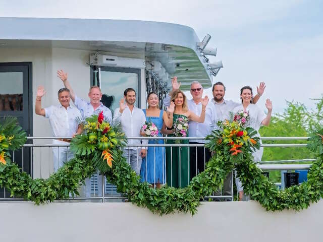 AmaWaterways Celebrates Historic Christening of AmaMagdalena in Colombia