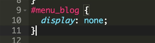 code remove link