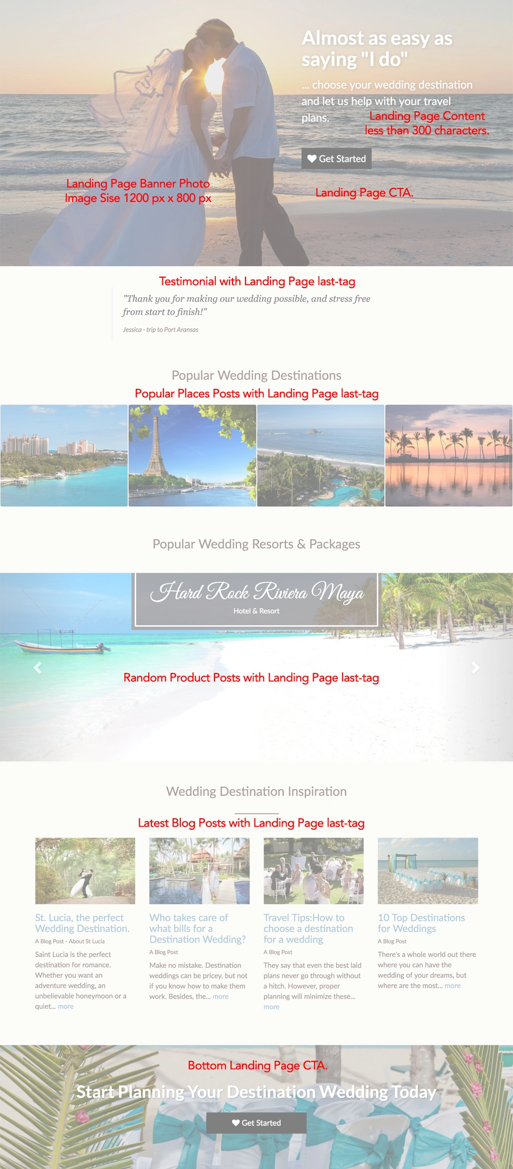 Landing Page Description