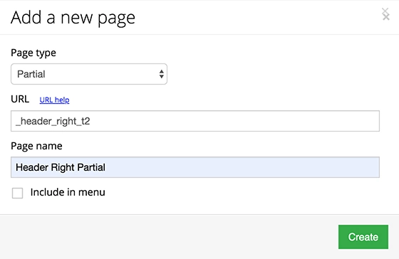 Form Partial