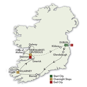 2020 Best of Ireland South (Tour B) - 7 Days/6 Nights