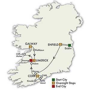 2020 Irish Myths & Legends - 8 Days/7 Nights