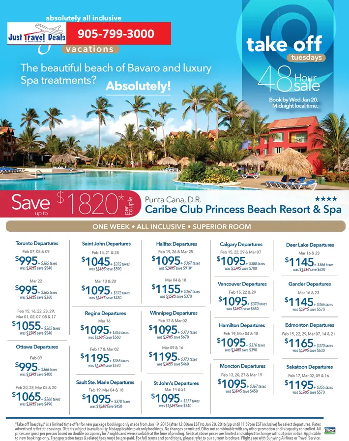 Punta Cana Caribe Club Princess Beach Resort & Spa on sale 