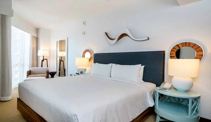 Hyatt Centric Waikiki Beach sits in the heart of Waikiki in Honolulu,