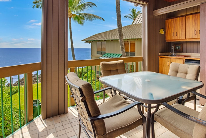 Castle Kanaloa At Kona balcony