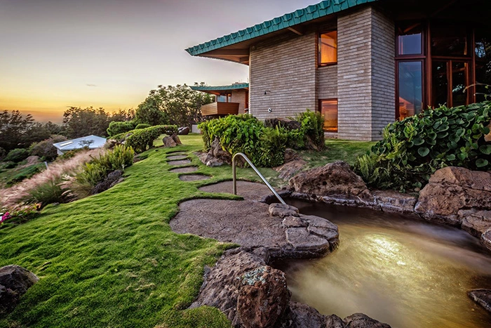 Frank Lloyd Wright Home 4.5 Star, Waimea, Hawaii view