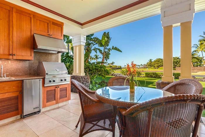 Kohala Coast Vacation Rentals by Outrigger 5 Star, Hawaii Island, Kona, Hawaii patio