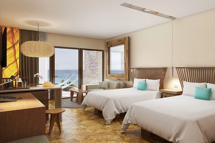 Hotel Xcaret Mexico bedroom