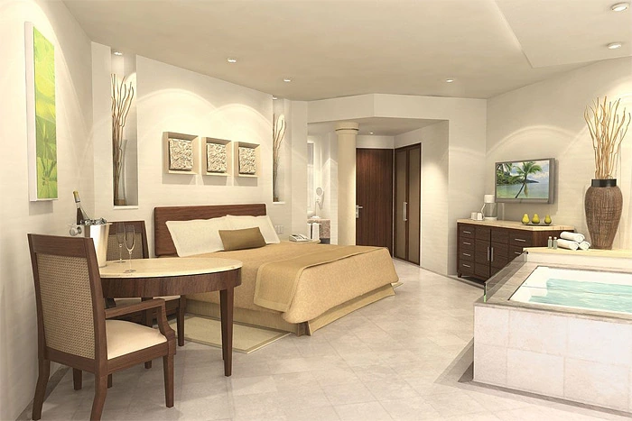 Moon Palace Cancun bedroom