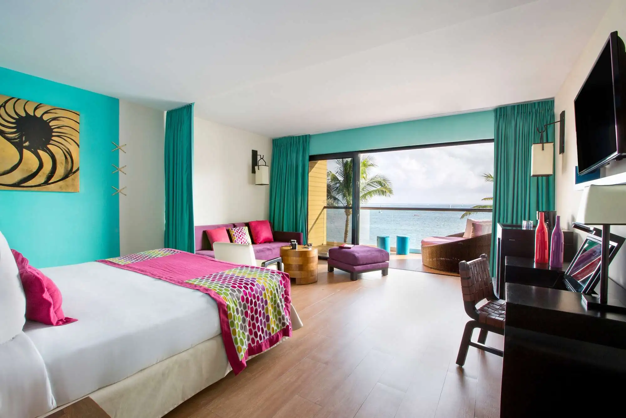 Club Med Cancun, Mexico bedroom