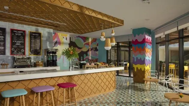 Dreams Natura Resort & Spa's Dolce Ice Cream Parlor.