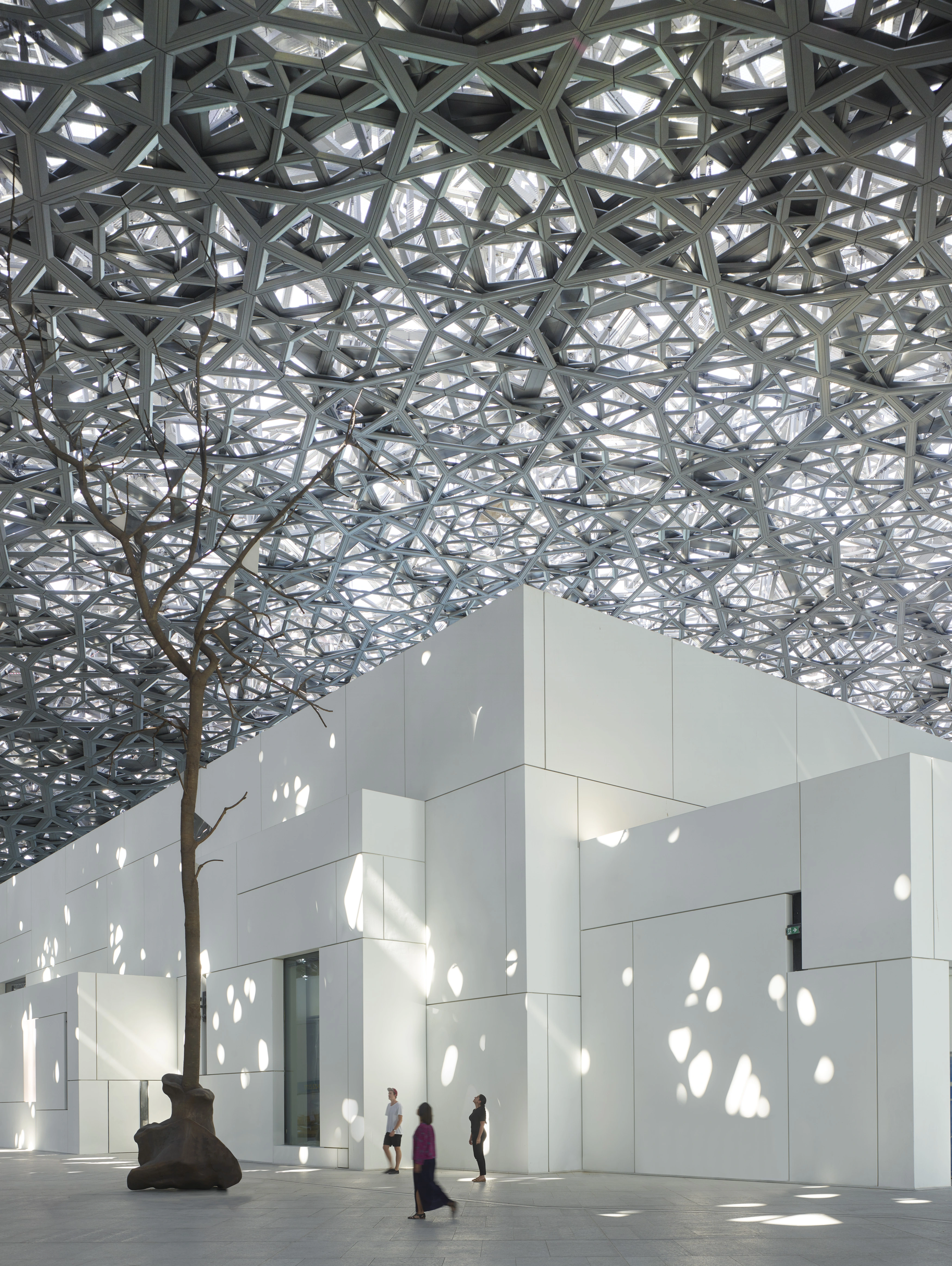 louvre museum Abu Dhabi, photo courtesy of the Abu Dhabi Dept of Culture & Tourism