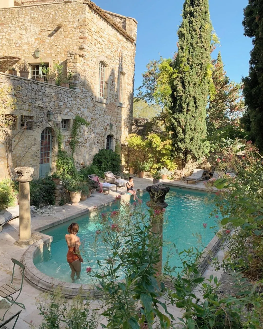 Live like 16th century French nobility (but with updated swimwear) on the grounds of a stone chateau surrounded by forest and Côt