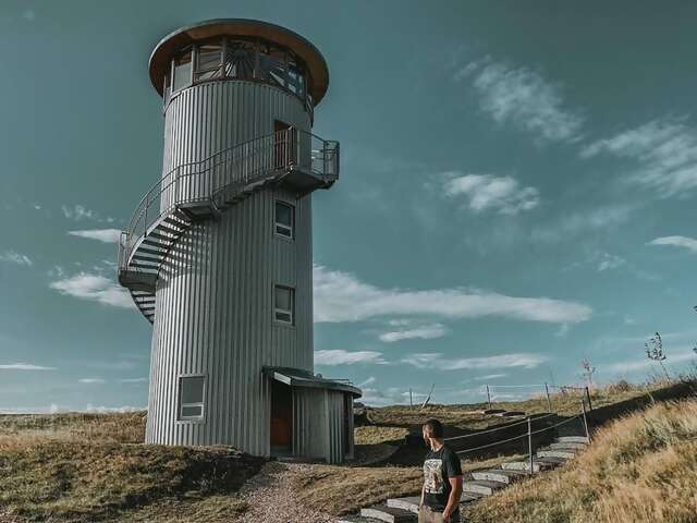 This 1957 hay silo now enjoys a second life as a one-of-a-kind apartment building