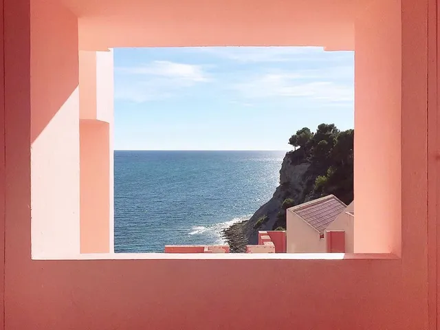 Luz’s apartment in La Muralla Roja, a 1968 classic of modern architecture, can make you feel like you’re living inside an art fil