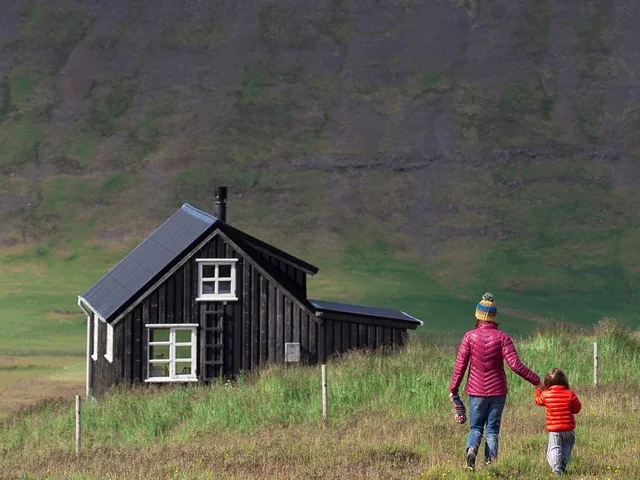Superhost Kristján’s cottage isn’t far from scenic waterfalls and Viking hot springs, but you might have a hard time leaving your
