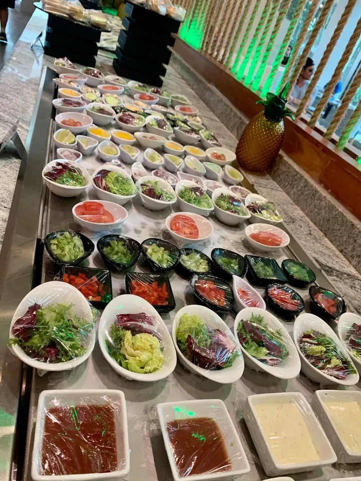 Breakfast Buffet at Siete - Live Aqua Cancun - All individually wrapped