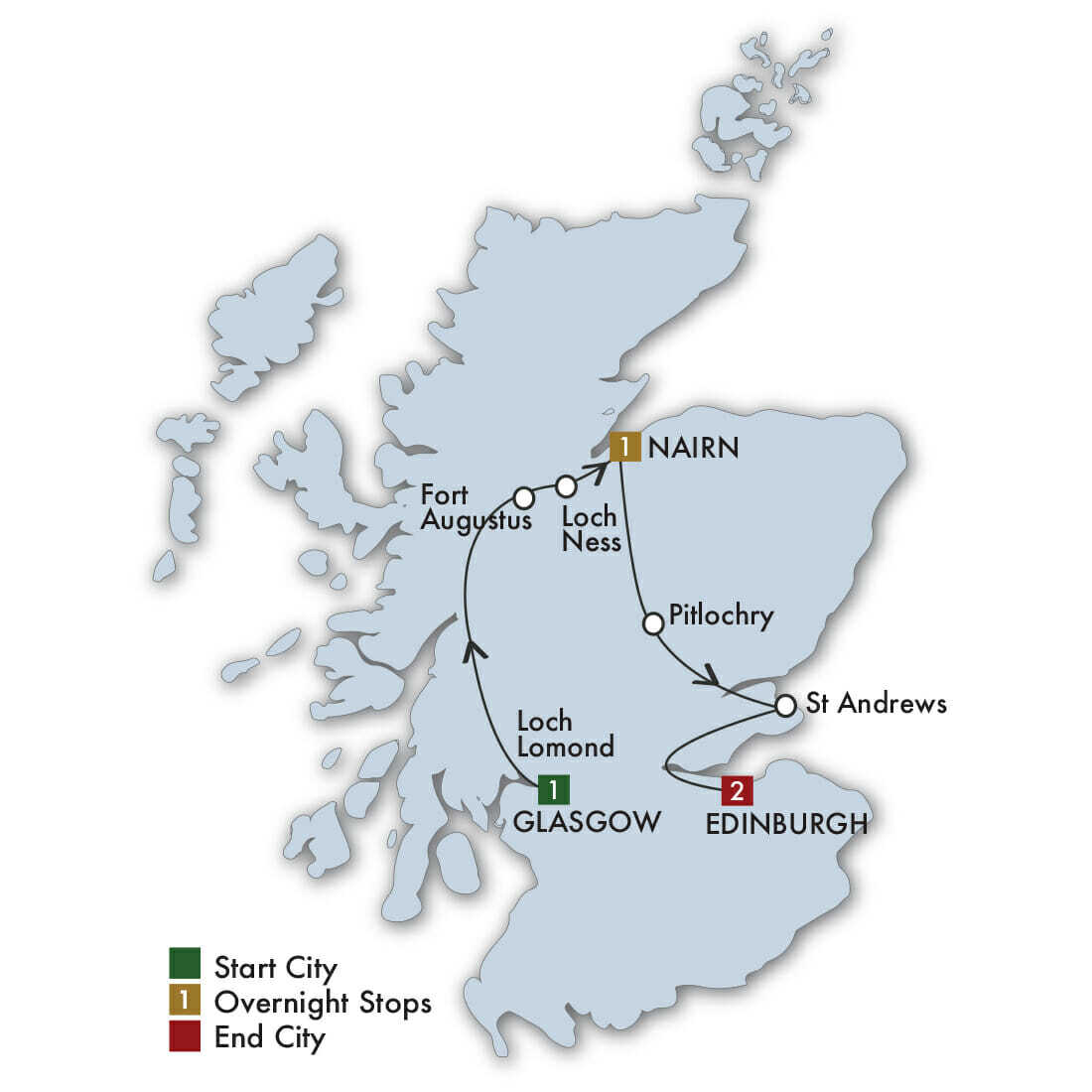 2020 Taste of Scotland - 5 days/4 Nights