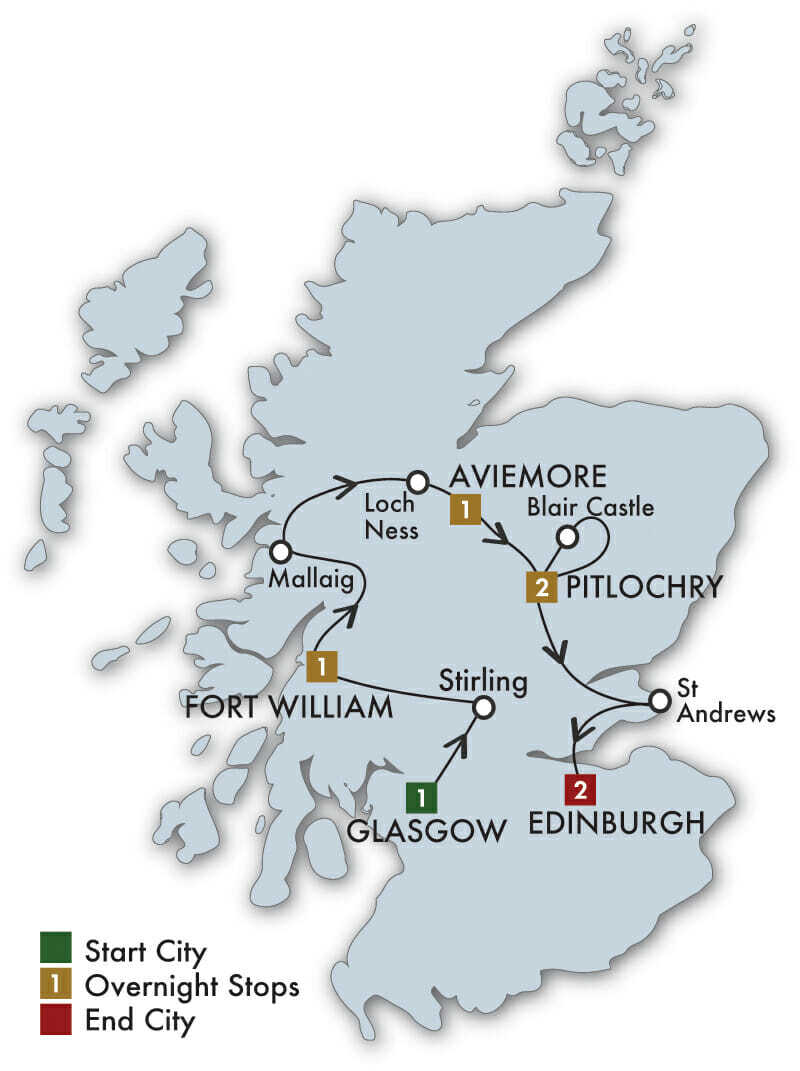 2020 Scottish Lochs & Castles - 8 Days/7 Nights