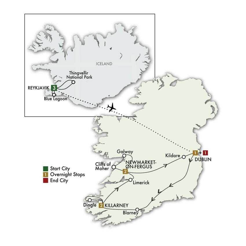 2021 Best of Iceland & Ireland South - 10 Days/9 Nights