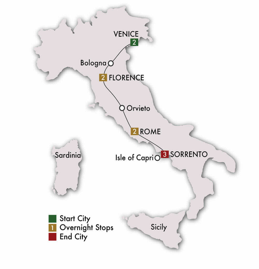 2020 Taste of Italy with Sorrento -10 Days/9 Nights