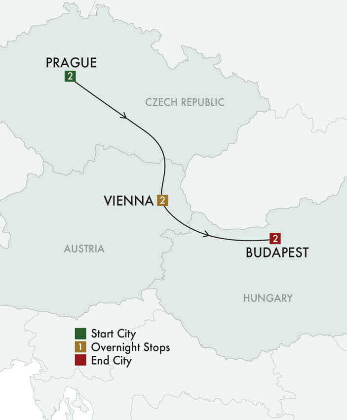 Prague to Budapest 7 Day/6 Night Coach Tour  ~ K908