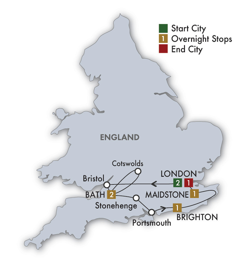 2021 Best of Southern England - 8 Days/7 Nights